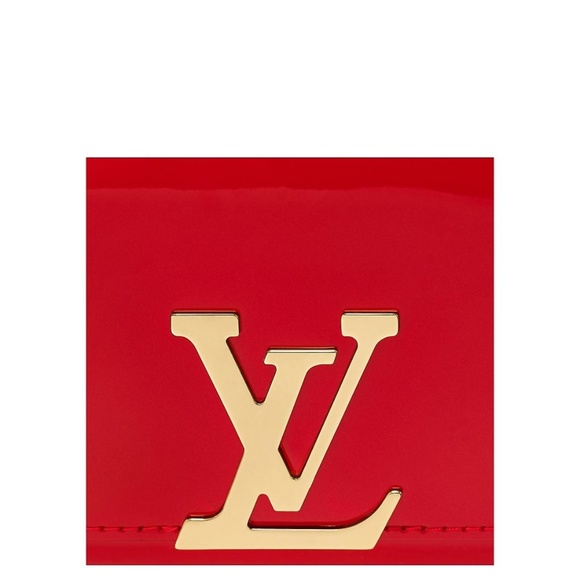 Louis vuitton lipstick red Chain Louise PM handbag bag - Picture 3 of 8
